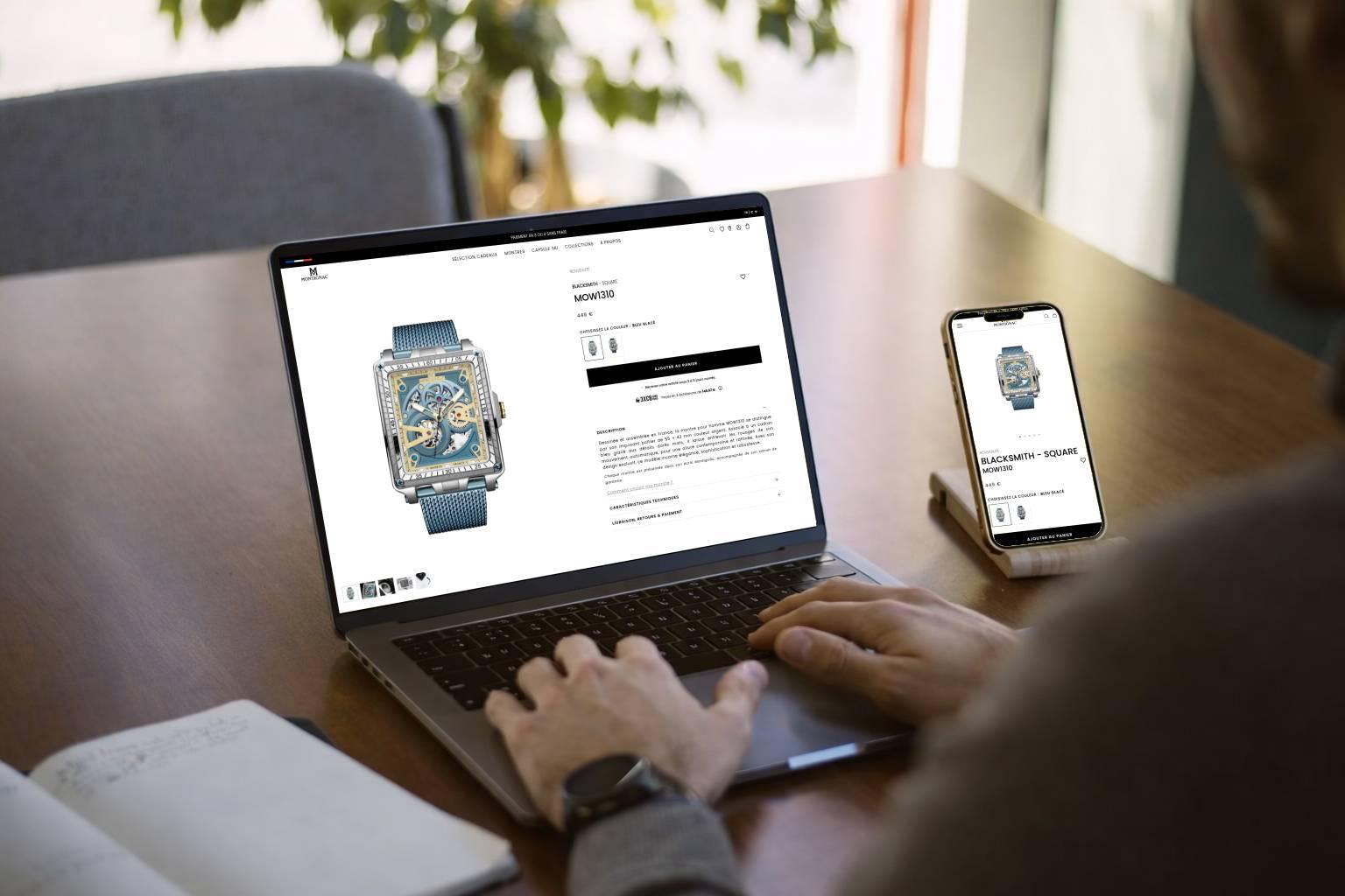 Maison Montignac - Site web