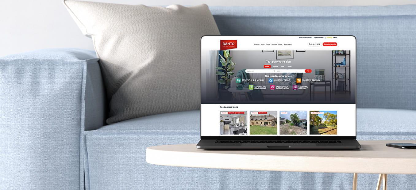 Danto Immobilier - Consultez toutes les annonces de vente et de location